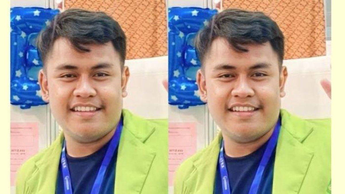 Khoirul Adib, marbot masjid mendapatkan beasiswa kuliah di Amerika Serikat.