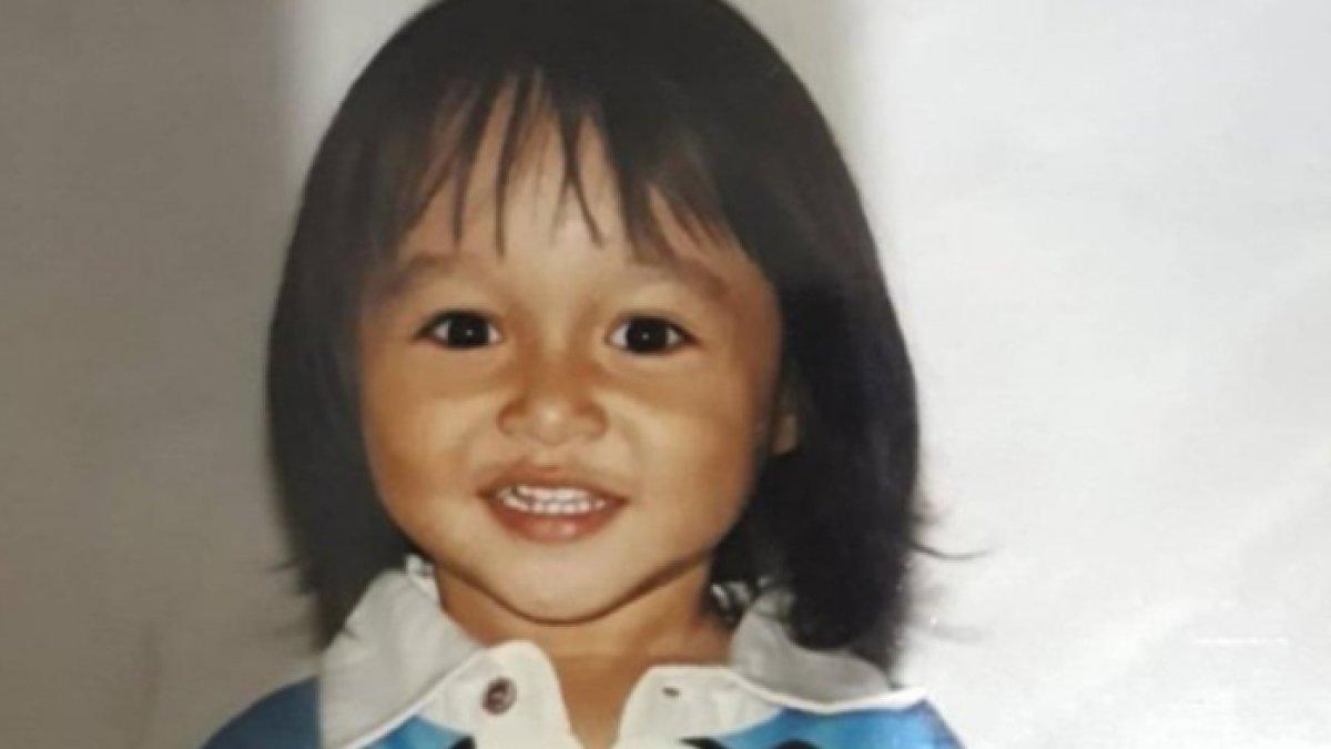 Kiesha Alvaro tampak begitu menggemaskan