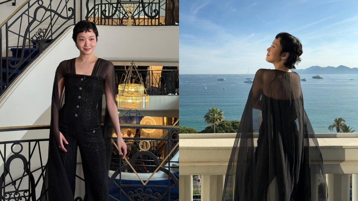 Kim Go Eun tampil memukau di red carpet Festival Film Cannes 2025