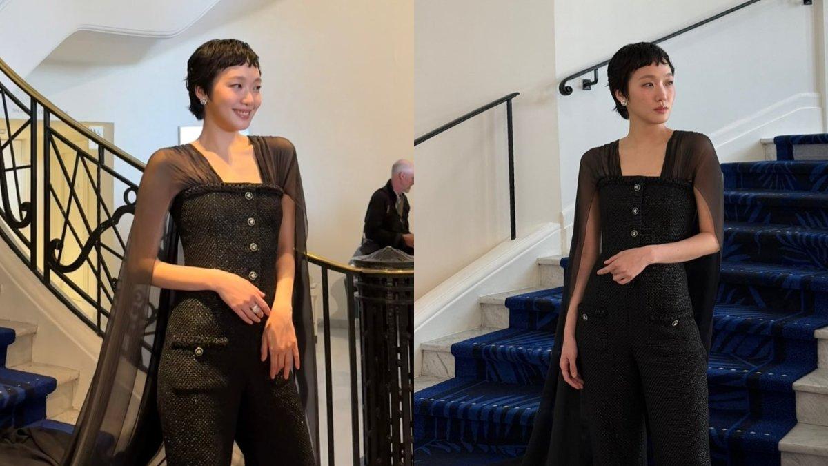 Kim Go Eun tampil memukau di red carpet Festival Film Cannes 2025