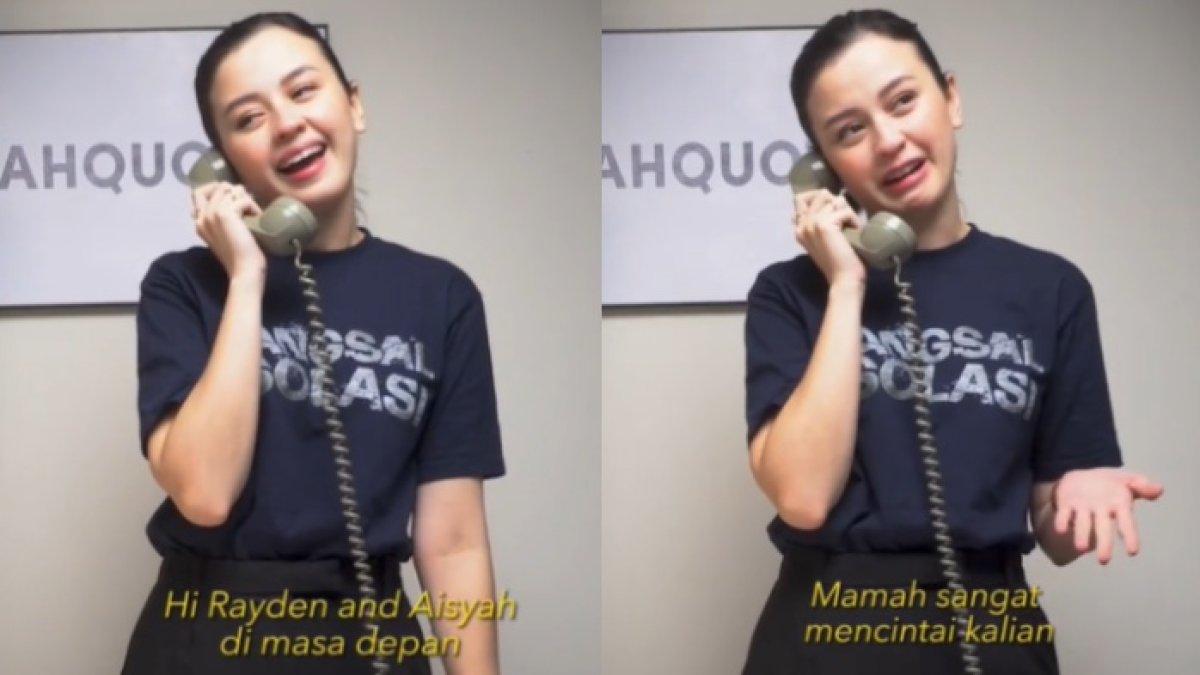 Kimberly Ryder menegaskan sangat mencintai kedua anaknya, Rayden Starlight Akbar dan Aisyah Moonlight Akbar.