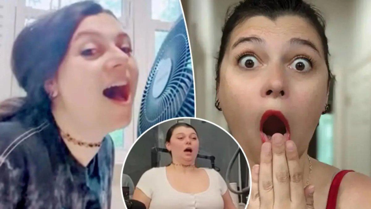 Kimberly Winter, wanita pemecah rekor bersendawa lebih keras dari motor berkecepatan penuh.