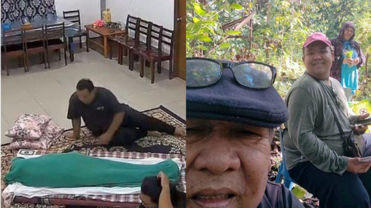 Kisah pria tidur di samping jenazah ayahnya