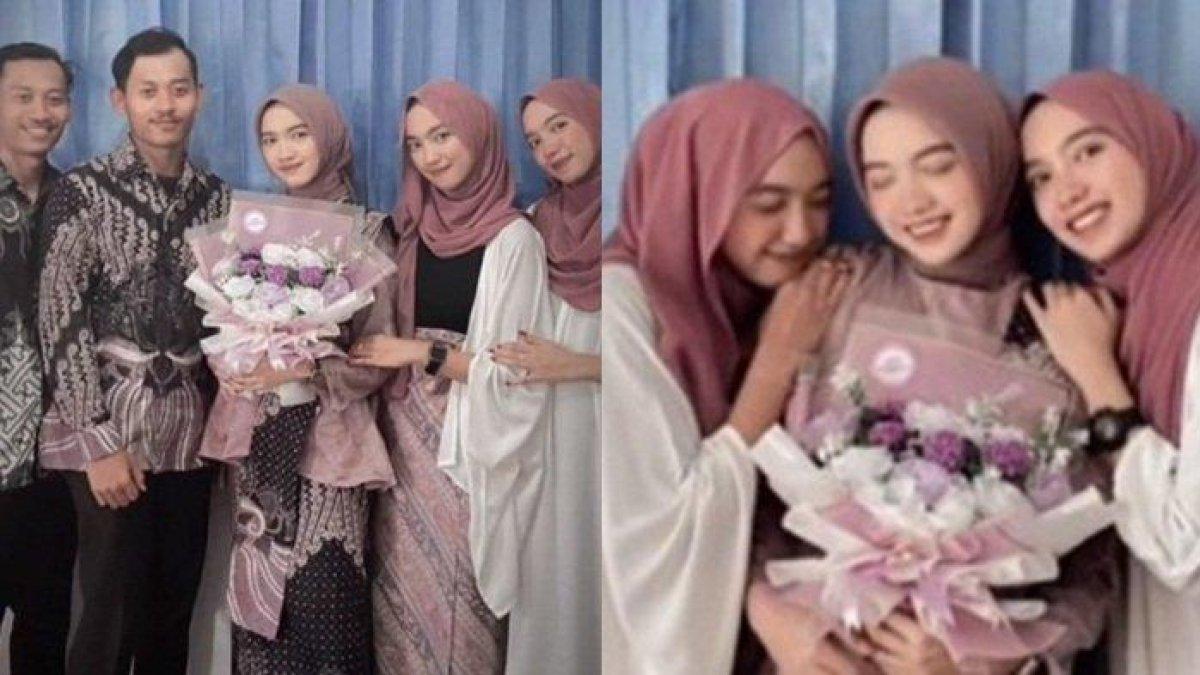 Kisah tiga wanita kembar dilamar pria kembar tengah viral dimedia sosial