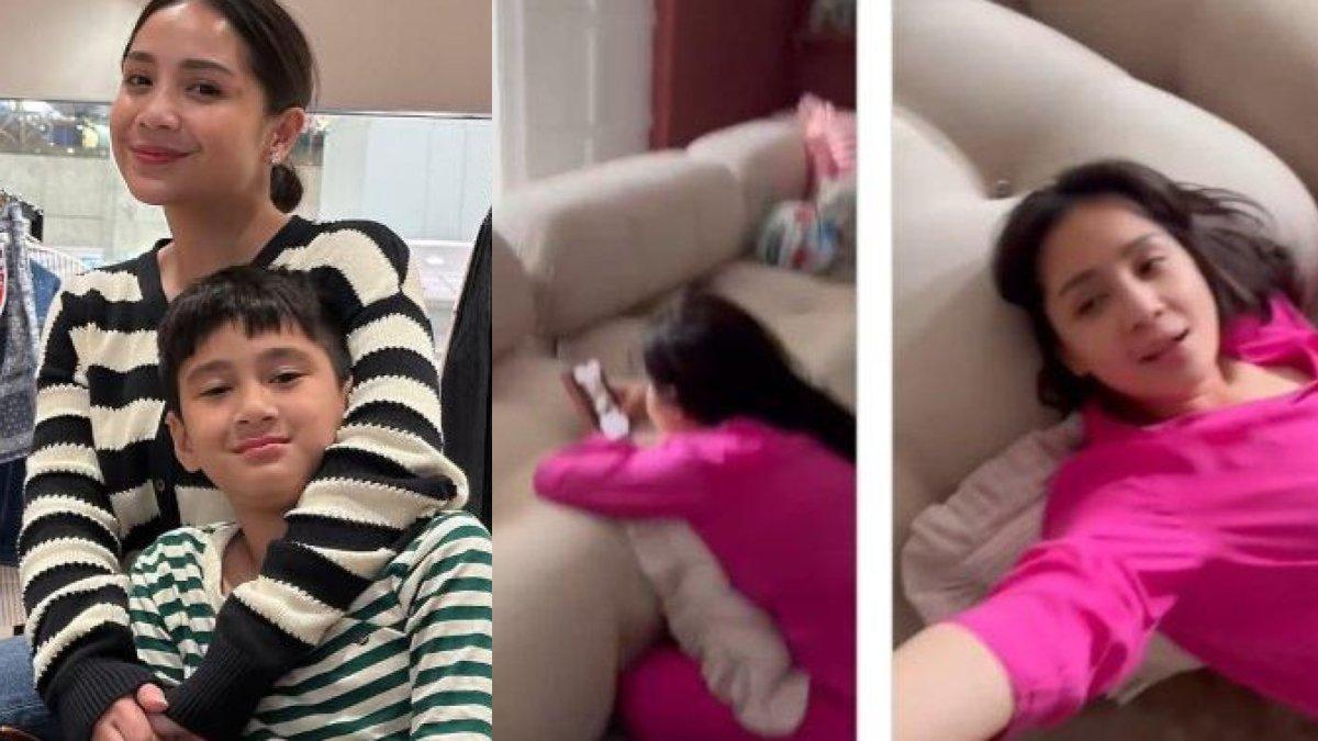 RAFATHAR ADUKAN NAGITA SLAVINA - Kocaknya Rafathar adukan perilaku Nagita Slavina ke Dedi Mulyadi, minta ibu dimasukkan ke militer.