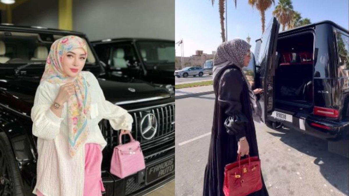 Koleksi mobil mewah Shella Saukia