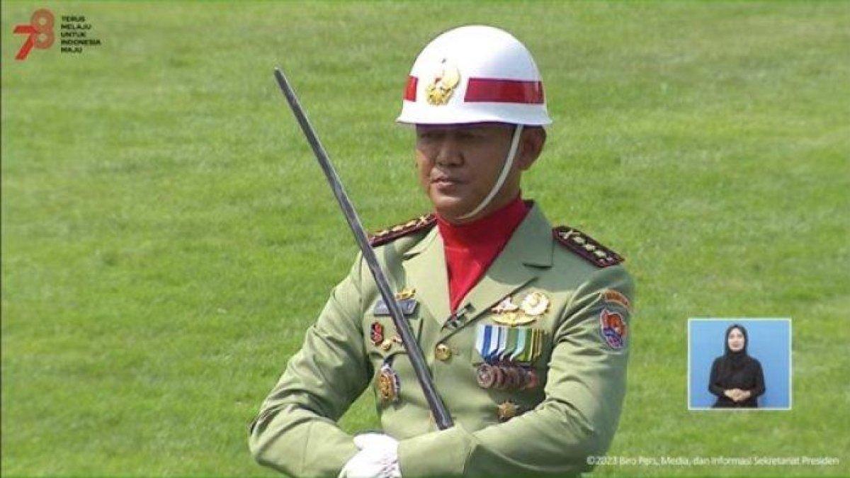 Kolonel Arm Joko Setiyo Kurniawan didapuk sebagai komandan upacara HUT ke-78 Republik Indonesia (RI) di Istana Merdeka, Jakarta