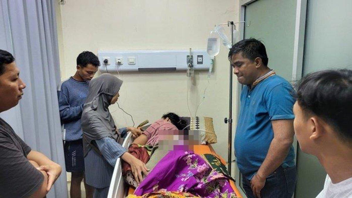 KondisI TD korban penusukan oleh suami di Muratara kini mengalami kelumpuhan.