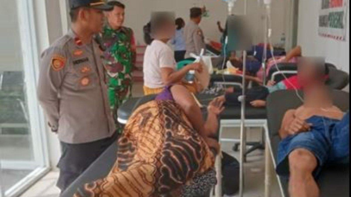 Kondisi 34 warga usai keracunan massal di Konawe Selatan, Sultra
