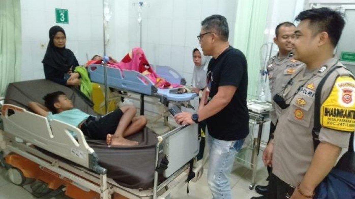 Kondisi 8 bocah tersambar petir di Purwakarta