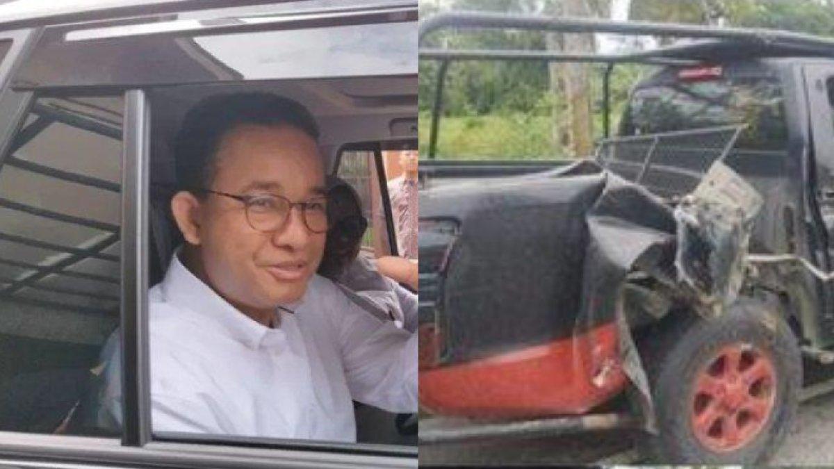 Kondisi Anies Baswedan usai mobil rombongan alami kecelakaan