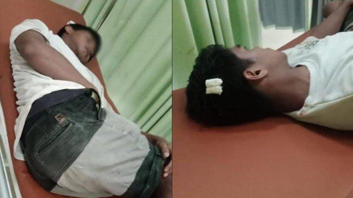 Kondisi Sahrul, kuli bangunan di Sampang, Madura yang tertimpa baliho capres