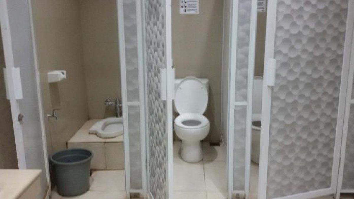 Kondisi toilet di Pelabuhan Bakauheni kini sudah bersih dan nyaman.
