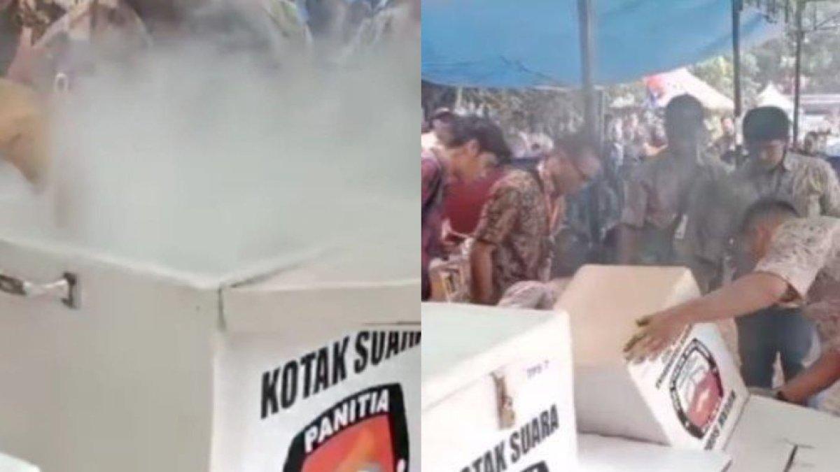 Kotak suara berasap di Tangerang imbas rokok