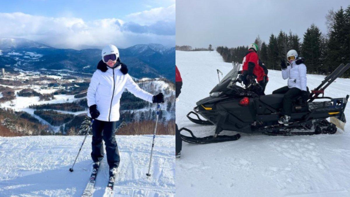 Kronologi kecelakaan yang dialami Marissa Nasution saat bermain ski