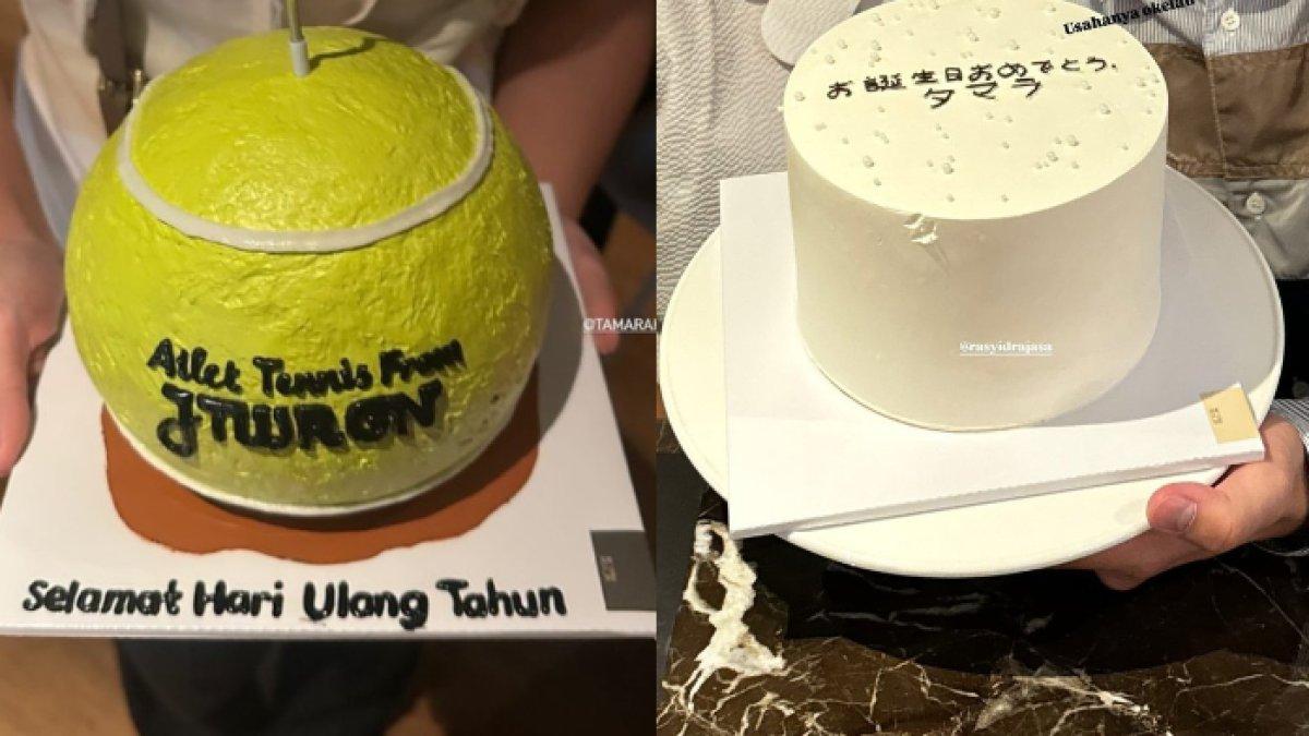 Kue tar unik untuk Tata