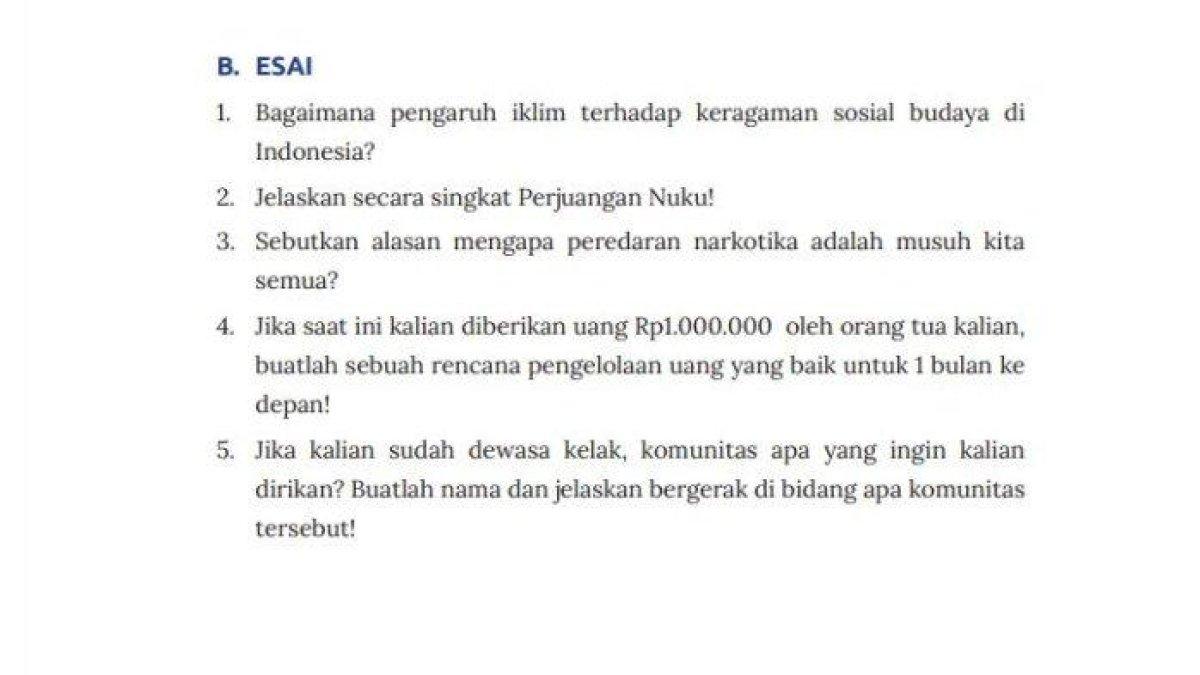SOAL IPS KELAS 7 SMP - Kunci Jawaban IPS Kelas 7 SMP Halaman 253 - 257 Kurikulum Merdeka: Pemberdayaan Masyarakat