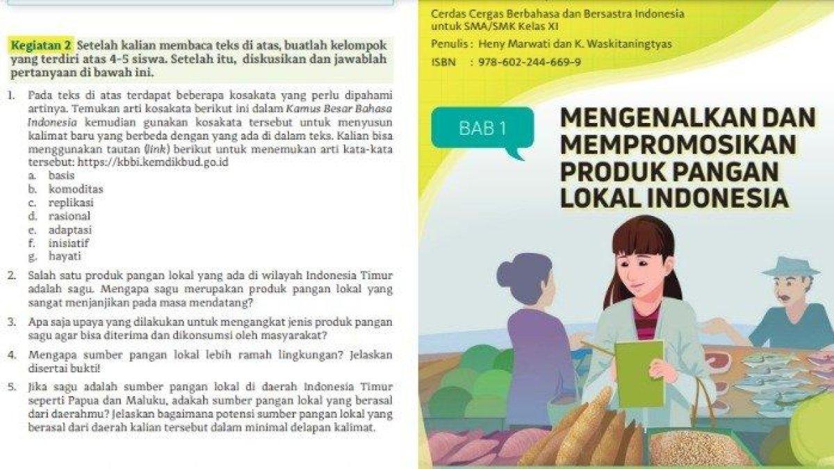 Kunci jawaban Bahasa Indonesia kelas 11 halaman 6