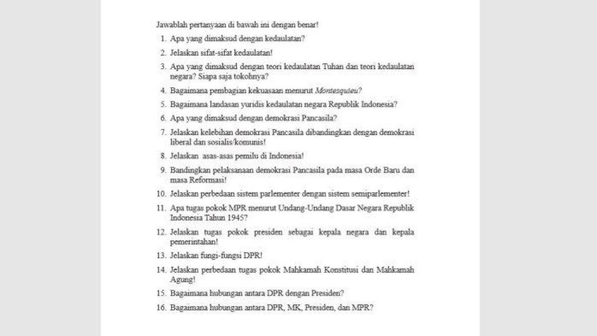 Kunci jawaban PKN kelas 9 halaman 94 semester 2 tentang ringkasan bab 3.