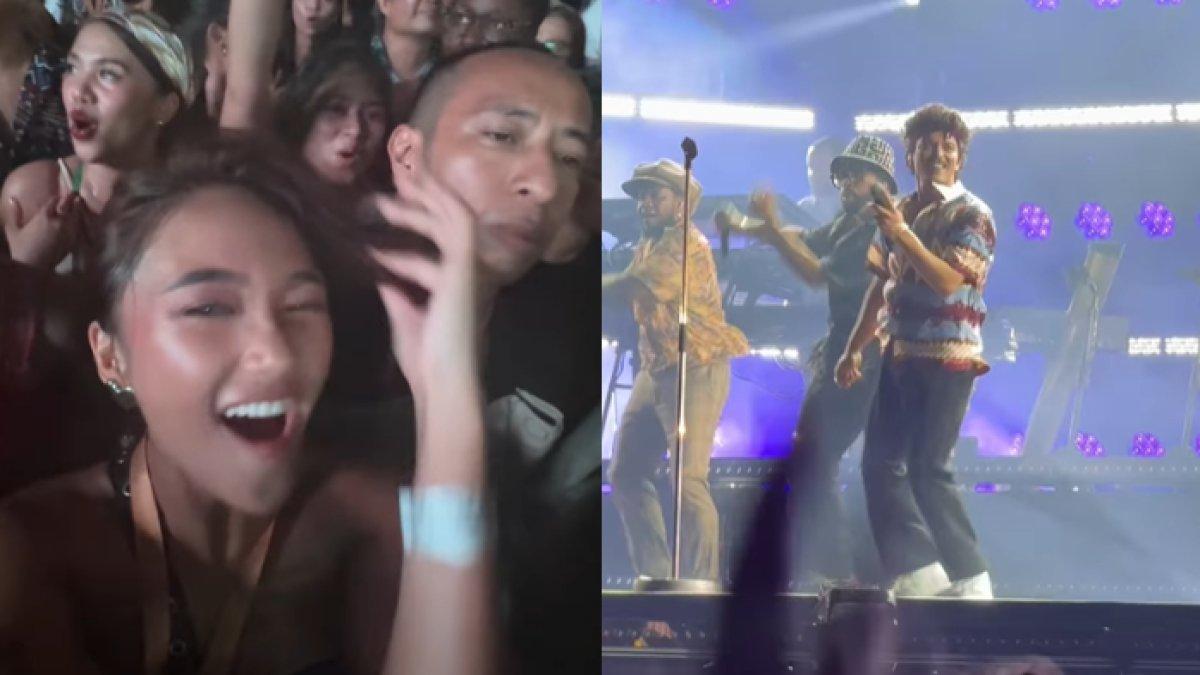 Lala ingin mengucapkan terima kasih karena lagu Bruno Mars telah mengubah hidupnya.