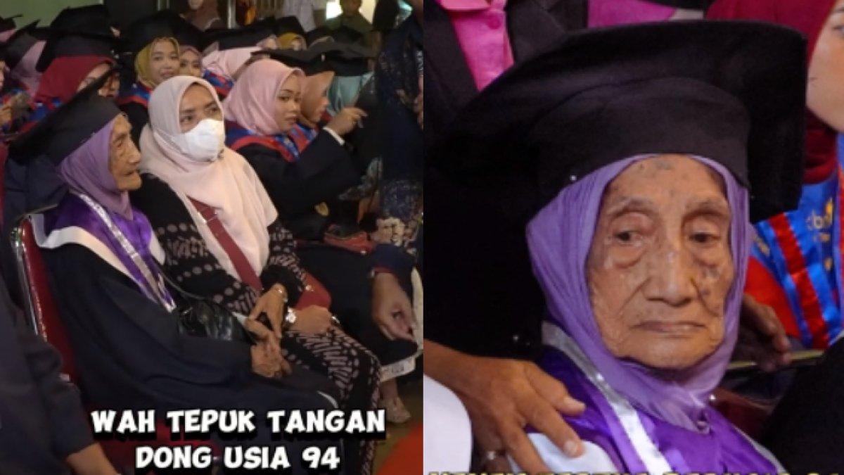 Lansia di Ngajuk wisuda di umur 94 tahun