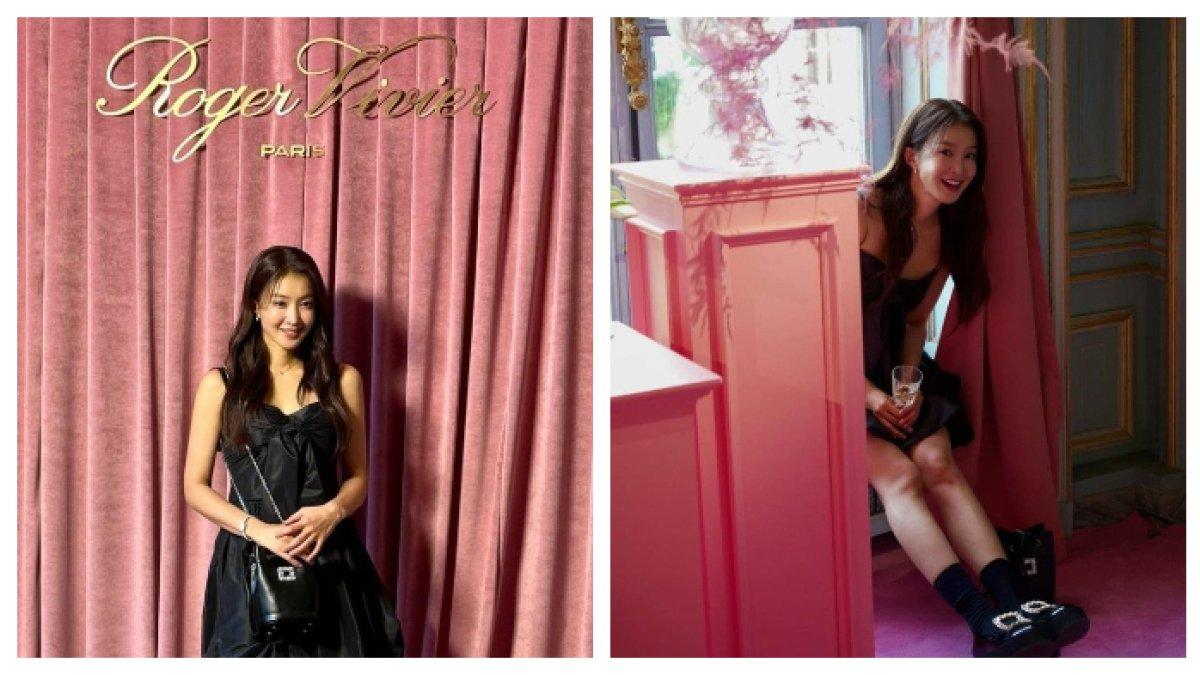 LEE SI YOUNG TAMPIL BEDA DI ACARA BRAND MEWAH - Lee Si Young curi spotlight! Gaun hitam elegannya di acara merek mewah pancarkan pesona glamor, bikin semua mata terpana!