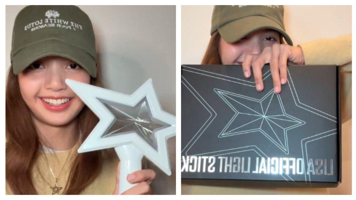 LISA BLACPINK MEUNJUKKAN LIGHT STICK SOLO PERTAMANYA MEMBUAT FANS TERTARIK - Wow! Lisa BLACKPINK akhirnya merilis light stick solo pertamanya! Seperti apa desainnya? Simak detailnya yang bikin fans heboh!