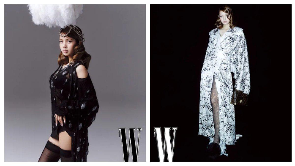 LISA BLACKPINK TAMPIL DENGAN LOOOK BARU DI W KOREA Lisa BLACKPINK tampil memukau dengan gaya barunya di pemotretan W Korea, bikin netizen terpana dan jatuh hati!