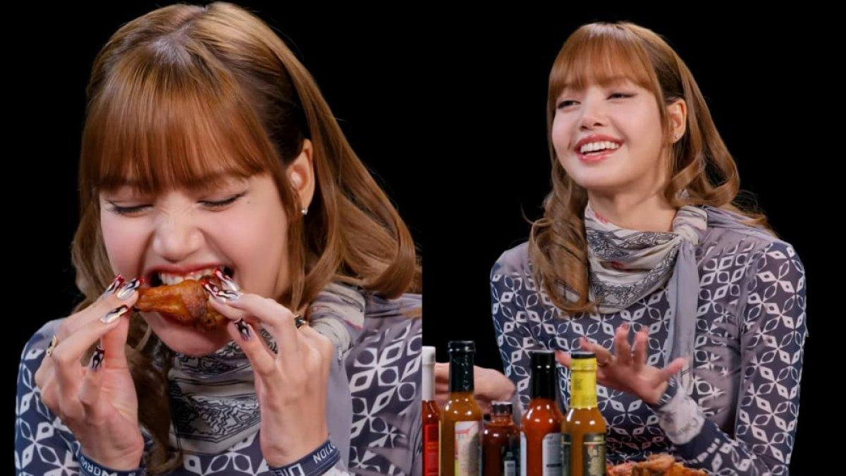 LISA BLACKPINK TAMPIL DI HOT ONES SAMBIL KEPEDESAN - Lisa BLACKPINK Kepedasan di Hot Ones! Berani Lawan Sayap Super Pedas Sambil Spill Rahasia ALTER EGO?
