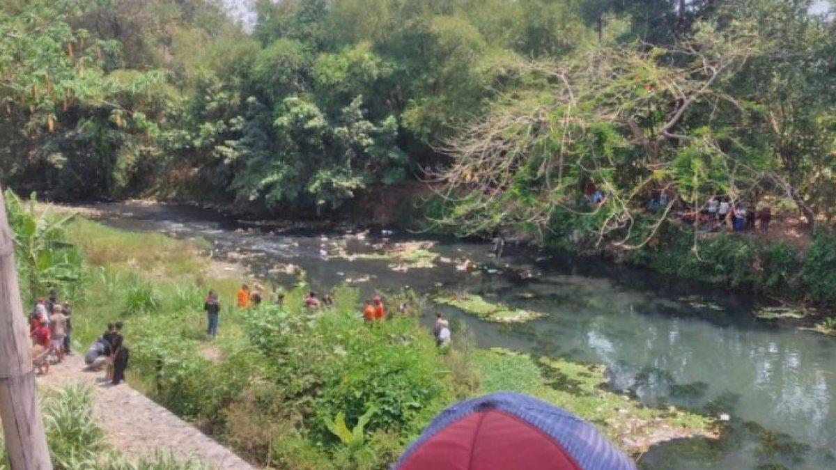 Lokasi penemuan mayat perempuan di dekat Terminal Giwangan, Bantul, DI Yogyakarta pada Sabtu (28/10/2023).