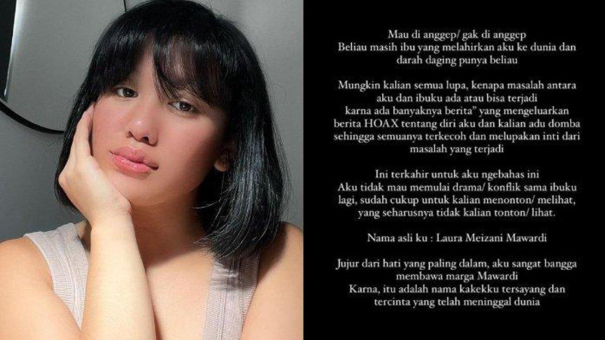 Lolly kini mengganti namanya menjadi Mawardi kembali.