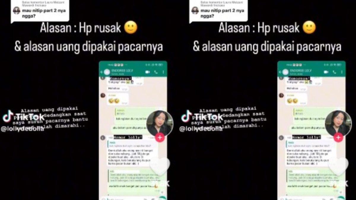 Lolly mengaku hpnya rusak, bukan menghilang sengaja agar tak bayar utang endorse