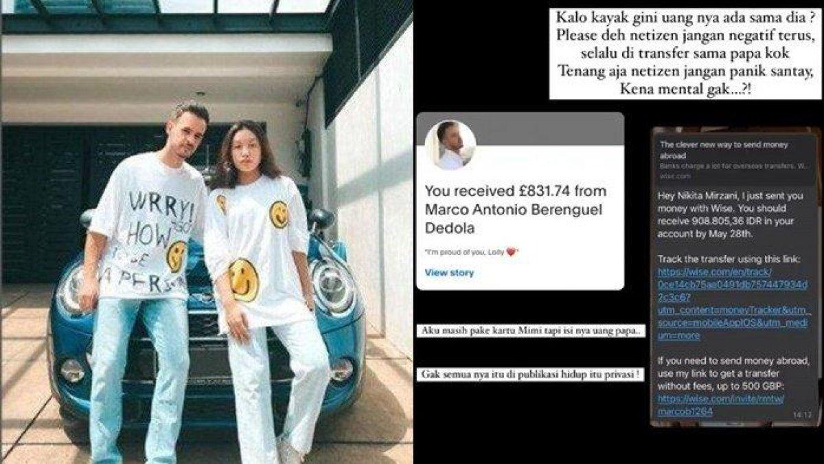 Lolly pamer bukti ditransfer Antonio Dedola