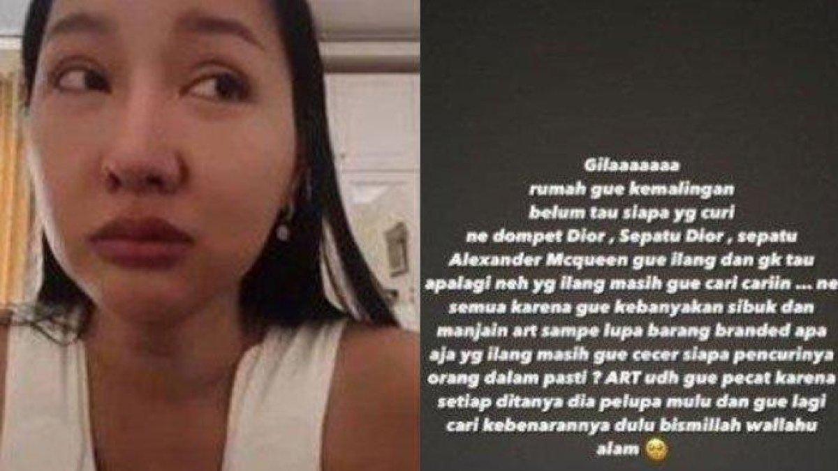 Lucinta Luna curhat rumahnya kemalingan