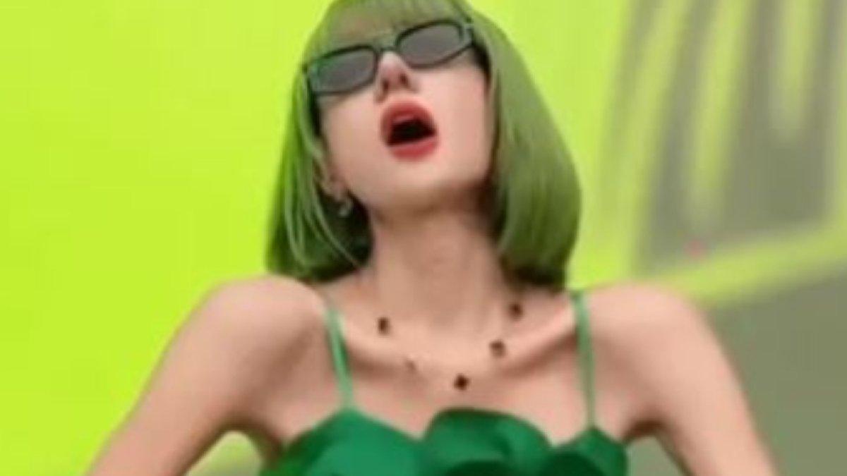 Lucinta Luna dengan gaya rambut bob