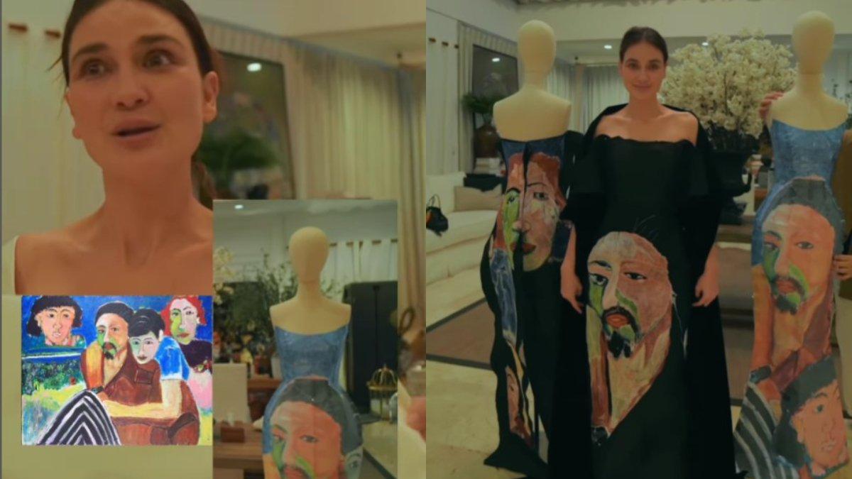 FILOSOFI GAUN LUNA MAYA - Gaun ini merupakan karya desainer Yefta Gunawan, yang berhasil menghidupkan kembali kenangan Luna bersama sang ayah dalam bentuk yang bisa dikenakan