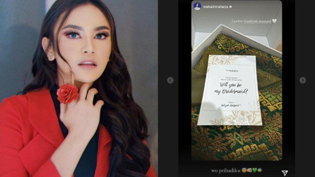 Mahalini bakal jadi bridesmaid Aaliyah Massaid