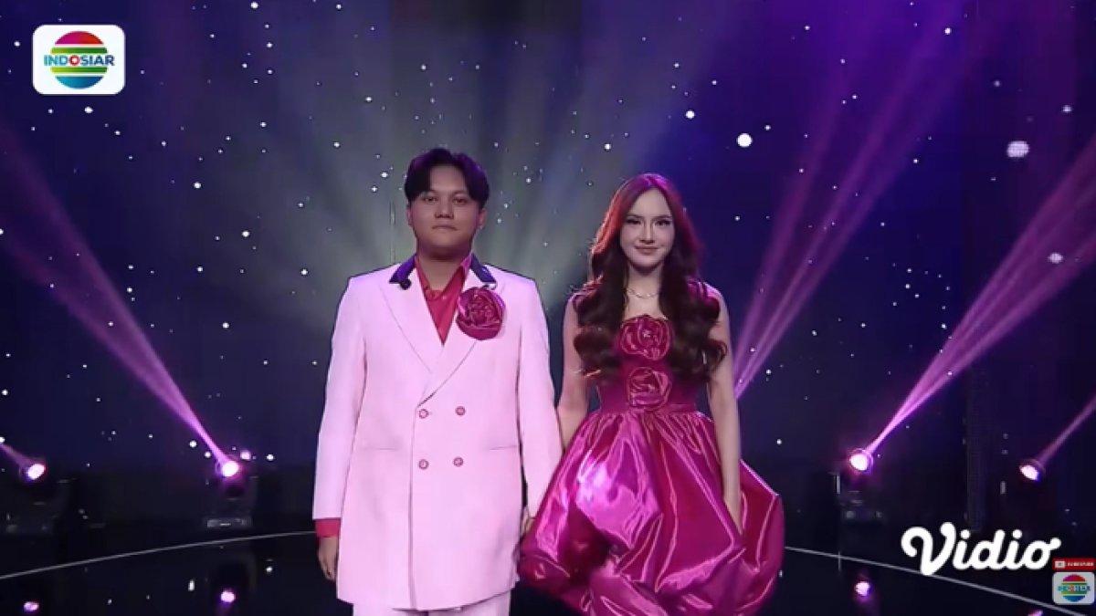 Mahalini dan Rizky Febian menjadi bintang tamu di acara 1 Dekade D’Academy Konser Paling Romantis Indosiar