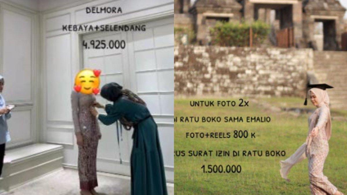 Mahasiswi bikin kebaya dirancang desainer untuk wisudanya habiskan Rp4 juta lebih