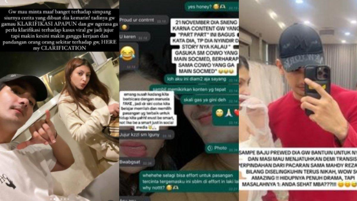 Mahdy Reza membongkar sederet tabiat buruk Sarah Keihl selama berpacaran dengan dirinya.
