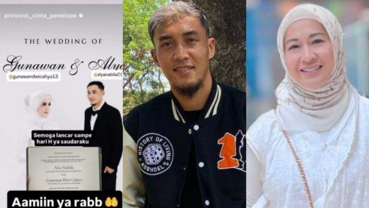 UNDANGAN BOCOR - Mantan suami Okie Agustina ini dikabarkan akan segera melangkah ke pelaminan bersama sang kekasih, Alya Nabila.