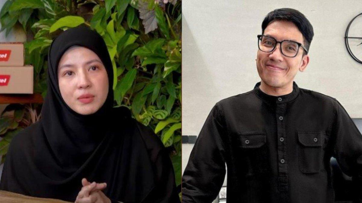 PESAN NATASHA RIZKY - Natasha Rizky menahan tangisnya saat menyampaikan pesan untuk sang mantan suami, Desta.