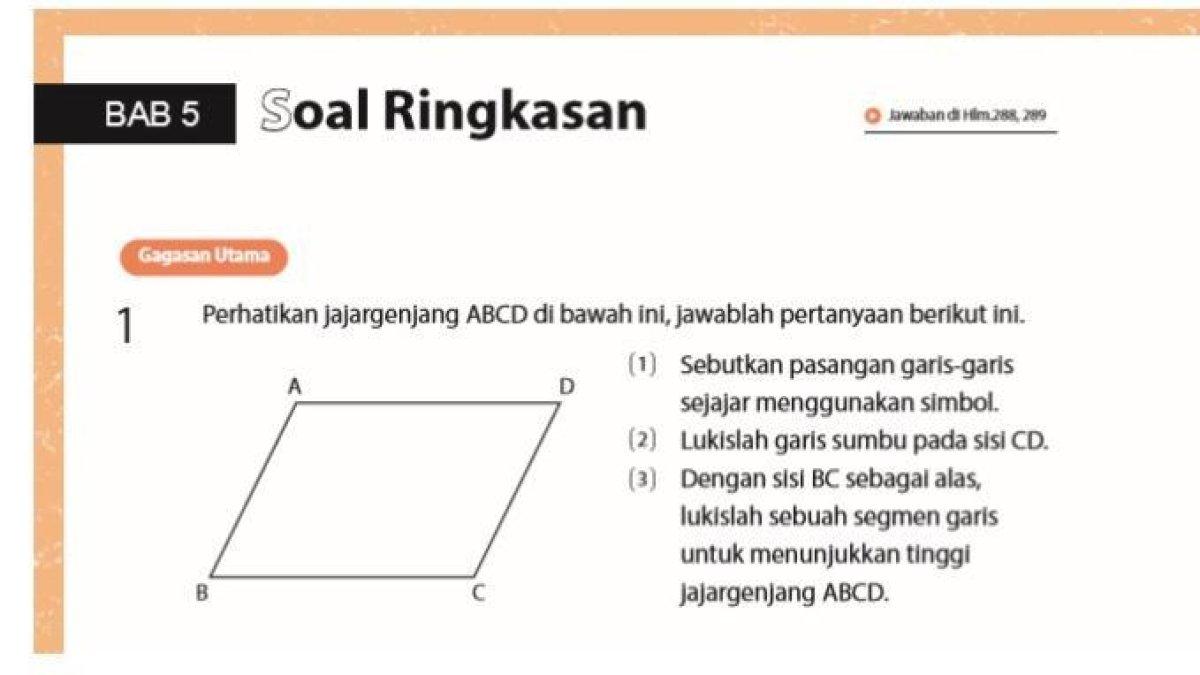 SOAL MATEMATIKA KELAS 7 HALAMAN 190 191 - Kunci jawaban Matematika Kelas 7 halaman 190 191 Soal Ringkasan Bab 5, Kurikulum Merdeka, dapat jadi bahan koreksi hasil pembelajaran.