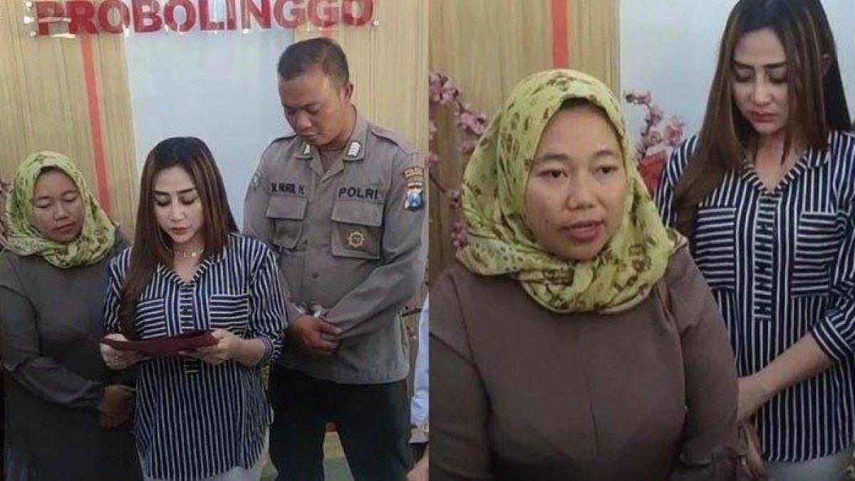 Mediasi antara istri polisi Probolinggo dengan orang tua siswi magang