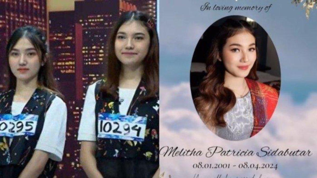 Melitha Sidabutar, mantan peserta audisi Indonesian Idol meninggal pada 8 April 2024. Ia susul saudara kembarnya, Melisha Sidabutar yang berpulang 2020 lalu.