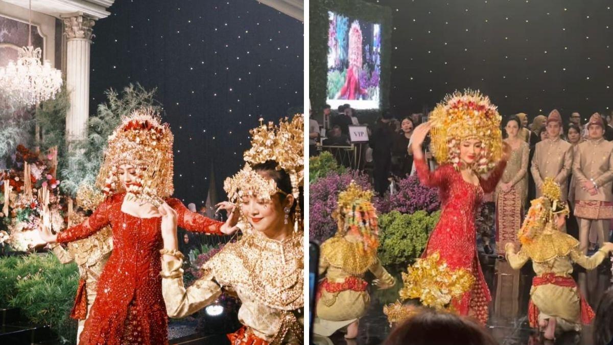 Menari tradisional khas dari Palembang. 