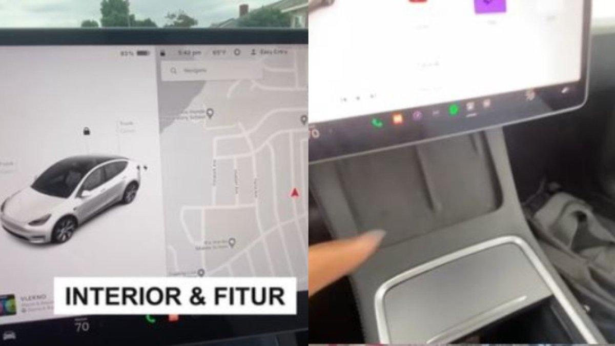 Mobil yang dibeli Cinta adalah Tesla model Y keluaran 2023.