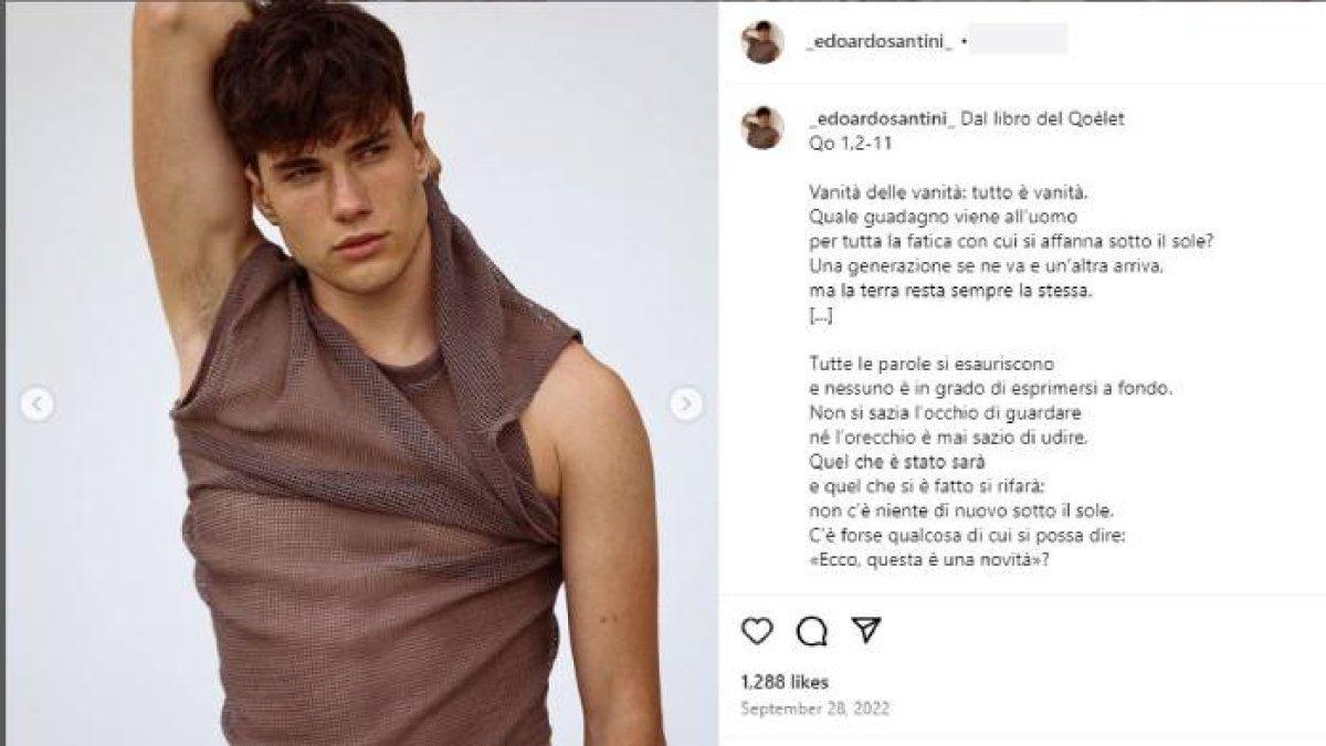 Model dapat gelar 'orang tertampan' kini pilih jadi pastor