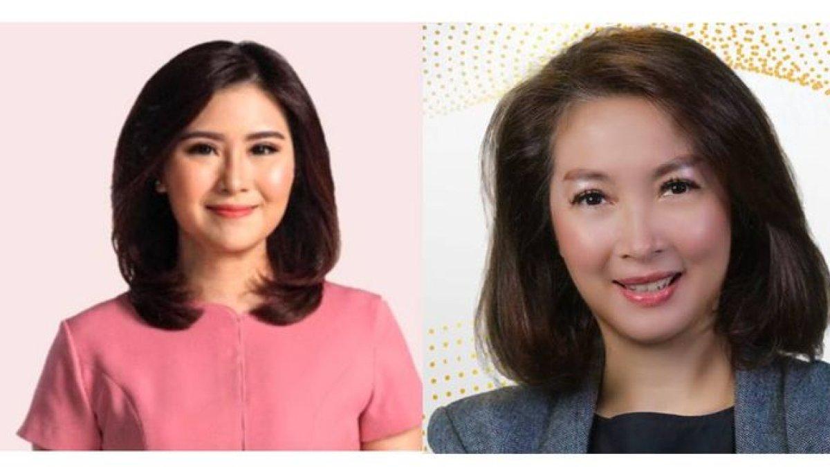 Moderator debat keempat Pilpres 2024, Zilvia Iskandar dan Retno Pinasti.