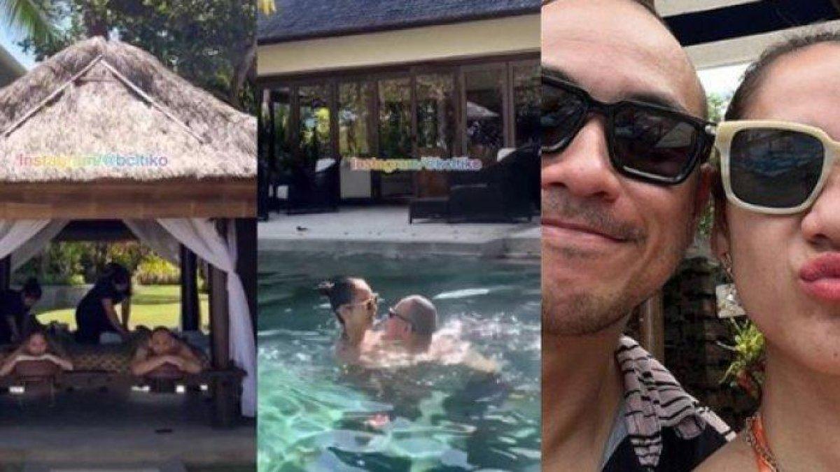 Momen BCL dan Tiko bulan madu di Pulau Dewata, Bali